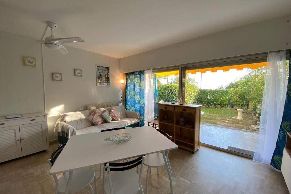 C037-Nice Studio With Garden And Parking - Near Beach Κάννες Εξωτερικό φωτογραφία
